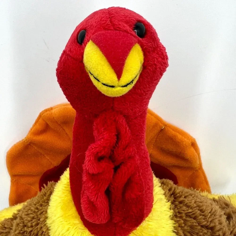 Build A Bear Workshop Plush Thanksgiving Turkey Removable Tail Limited Edition